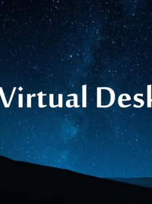 Virtual Desktop ze śledzeniem ciała na goglach Meta Quest