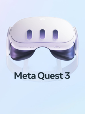 Hybryda - uchwyt z Apple Vision Pro i gogle Meta Quest 3