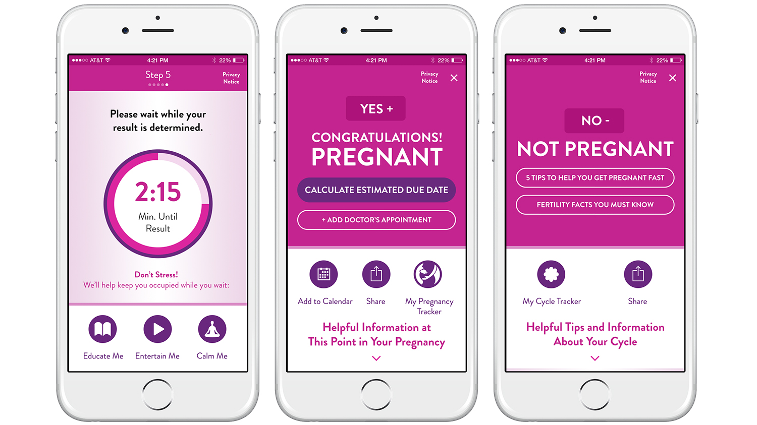 Bluetooth Pregnancy test 1