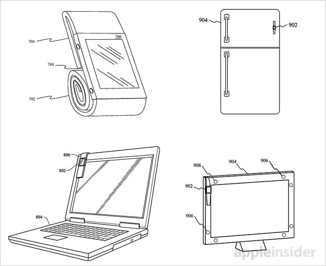 apple magnetic watchband patent 1