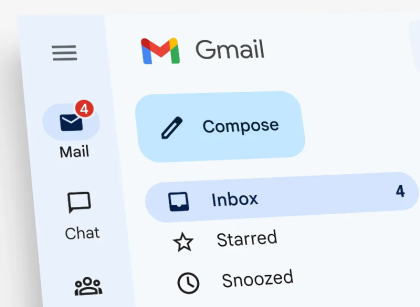 Google mocniej stawia na AI w Gmailu